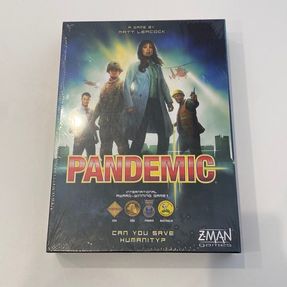 Pandemic by Z-Man Games Strategy Board Game Contemporary Fun Adults & Teens NEW